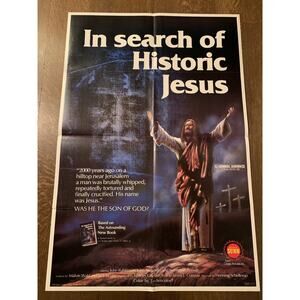 Search of Historic Jesus 1979 Documentary/Drama Original One Sheet Movie Poster